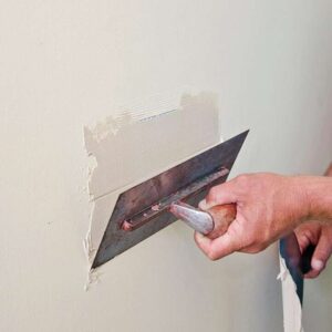 diy plaster wall repair